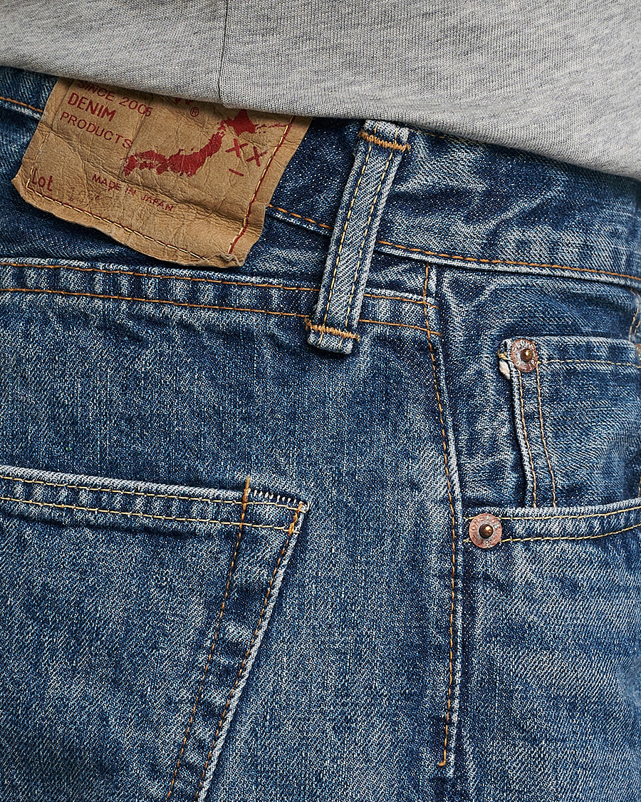 Men | Trousers | orSlow | Tapered Fit 107 Selvedge Jeans 2 Year Wash