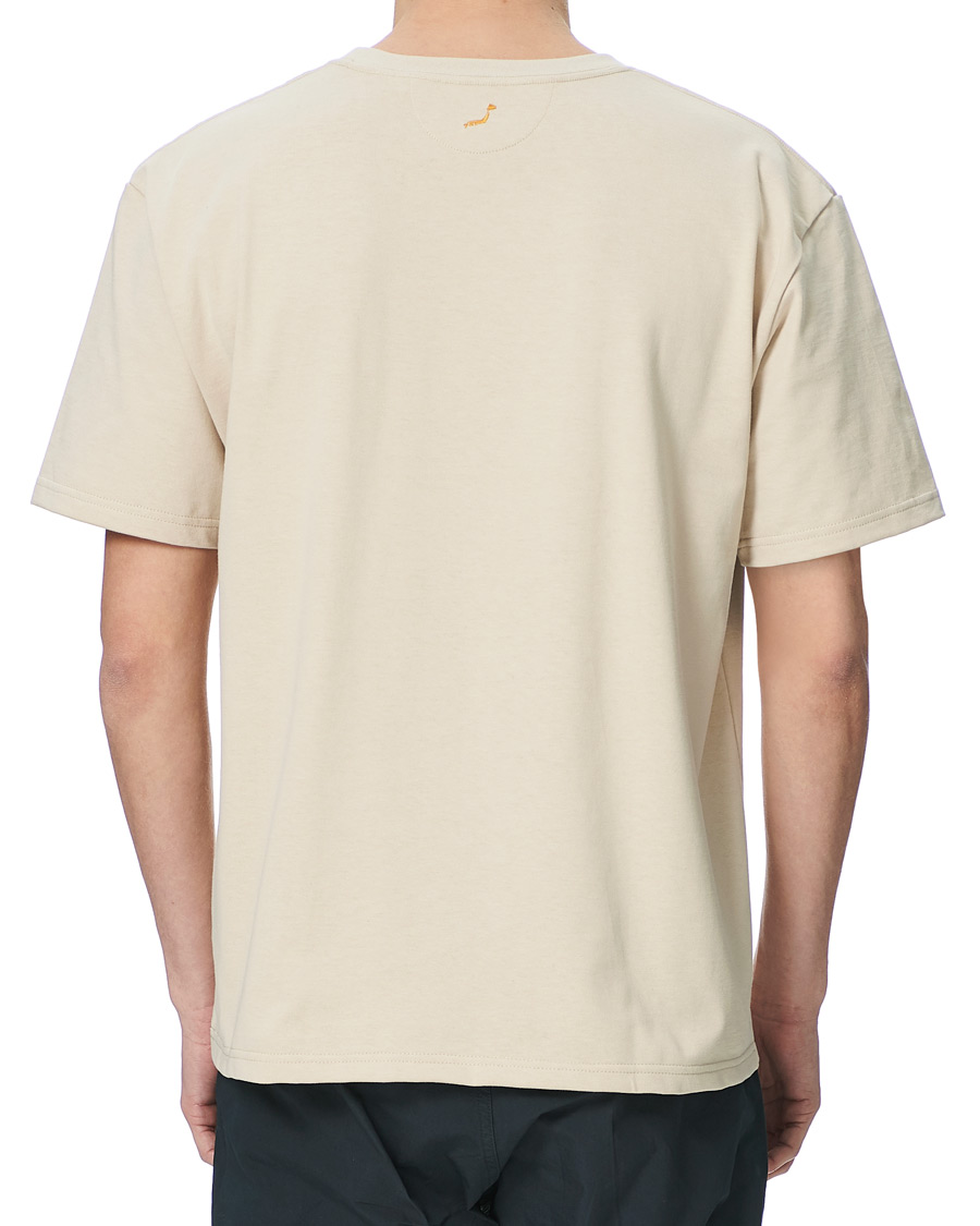 Men | T-Shirts | orSlow | Military Pocket Tee Beige