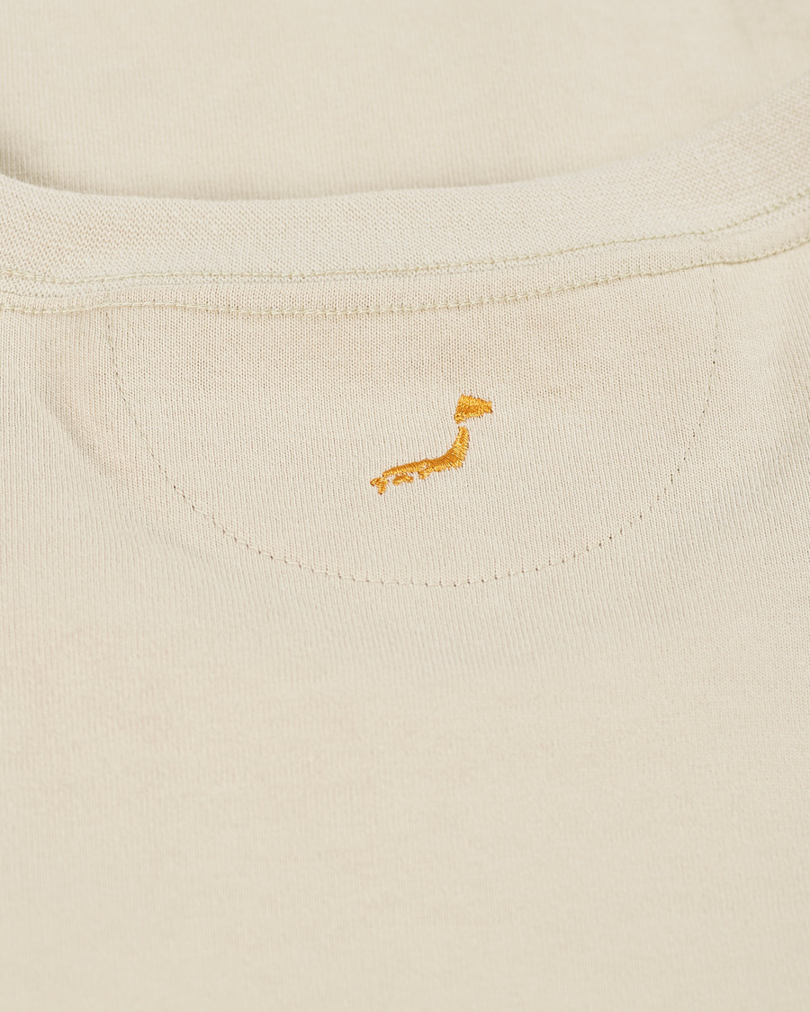 Men | T-Shirts | orSlow | Military Pocket Tee Beige