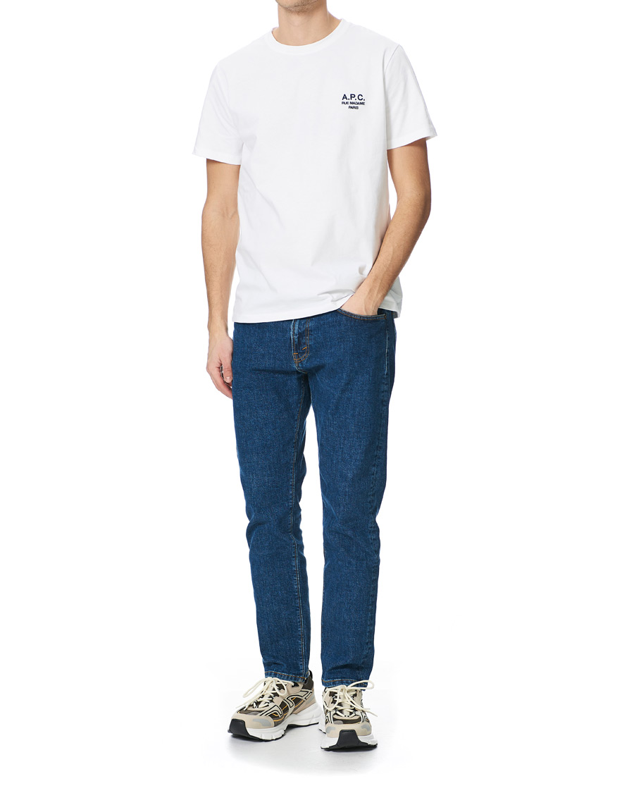 Men | T-Shirts | A.P.C. | Raymond Short Sleeve Tee White