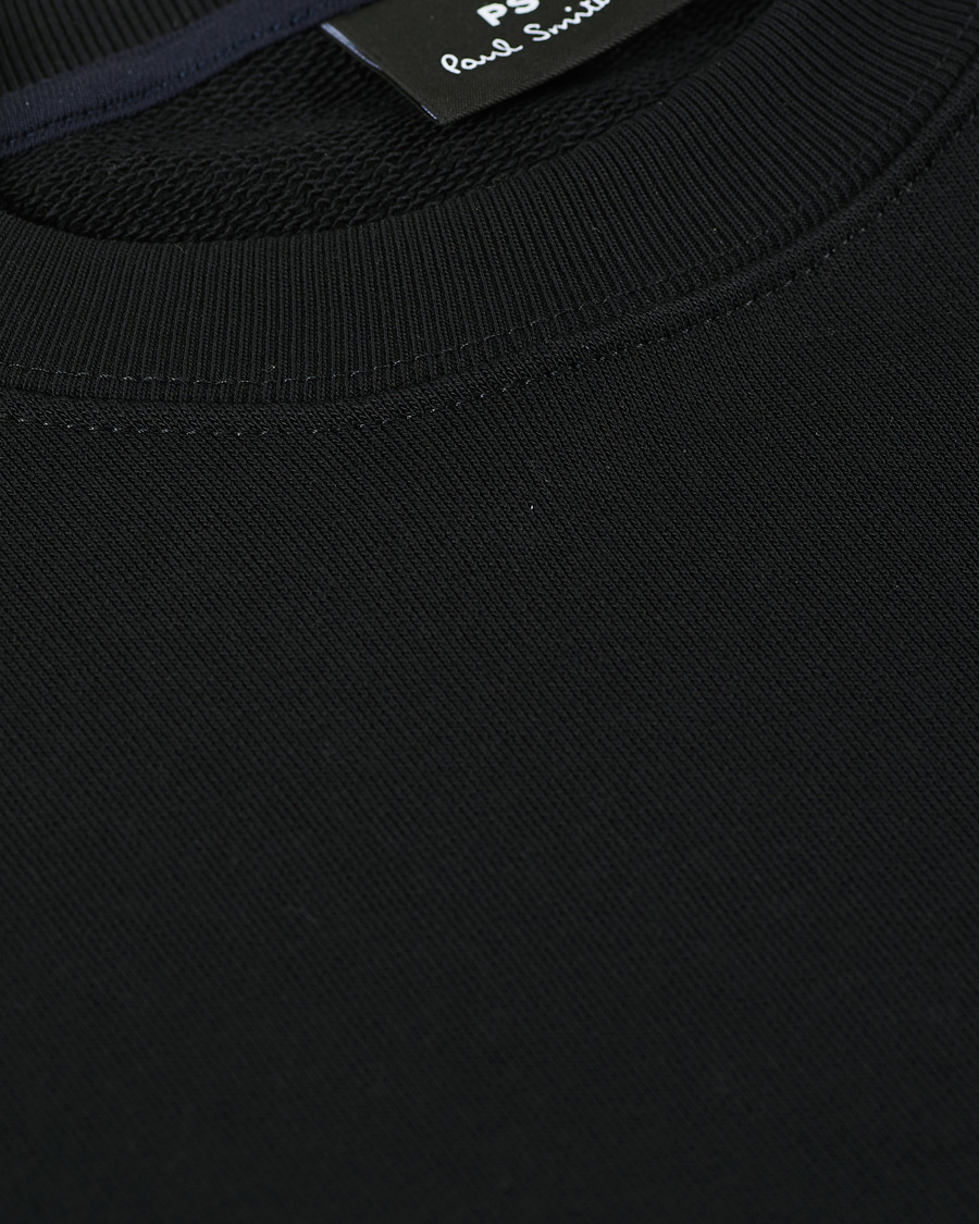 Men | Sweaters & Knitwear | PS Paul Smith | Regular Fit Zebra Sweatshirt Black