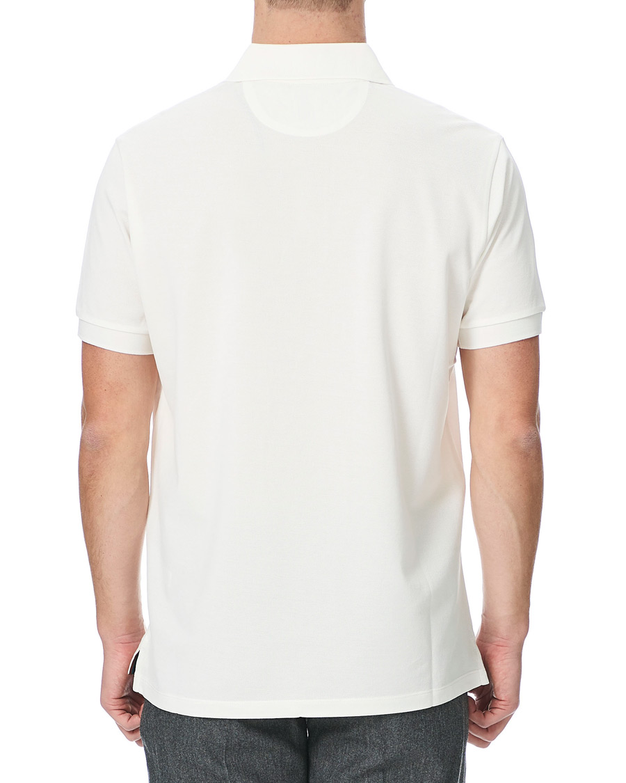 Men | Polo Shirts | Paul Smith | Placket Stripe Polo White