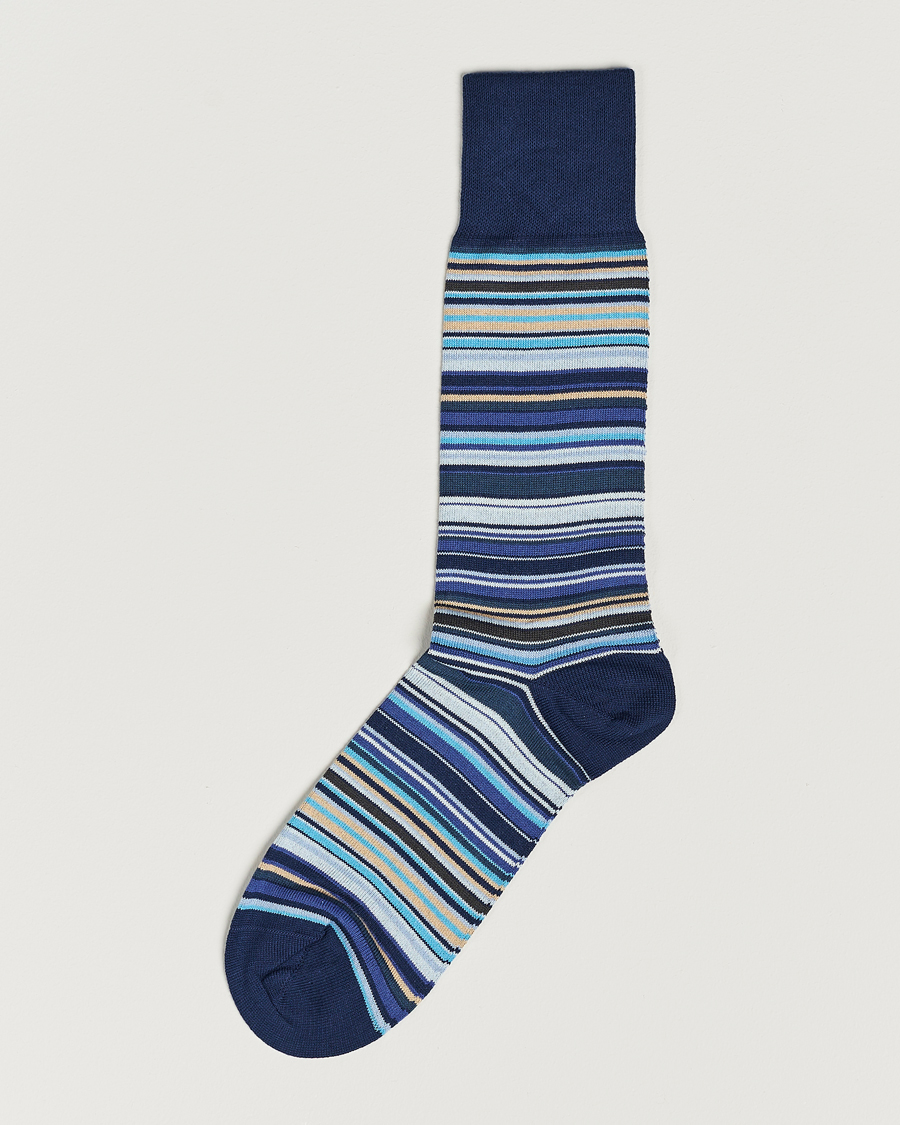 Men | Underwear & Socks | Paul Smith | Multistripe Socks Navy