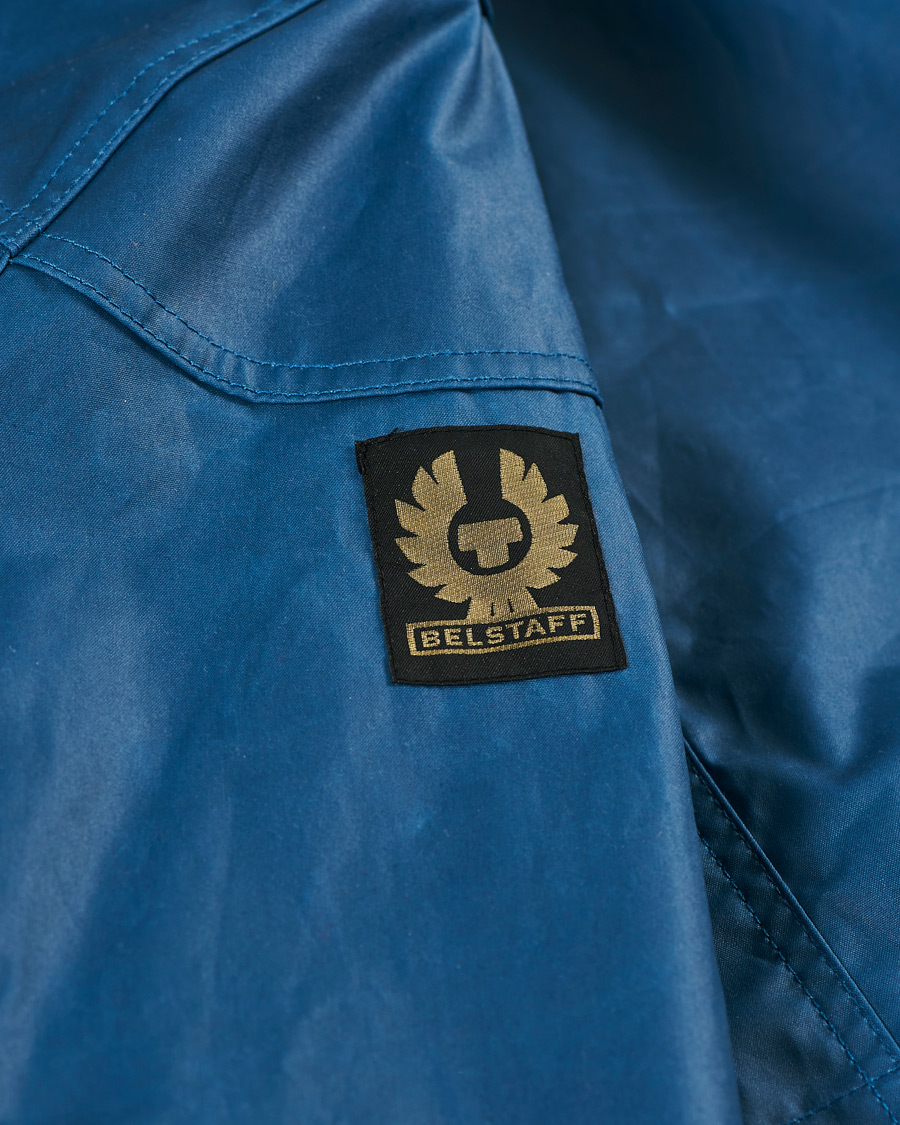 Men | Coats & Jackets | Belstaff | Fieldmaster Waxed Jacket Airforce Blue