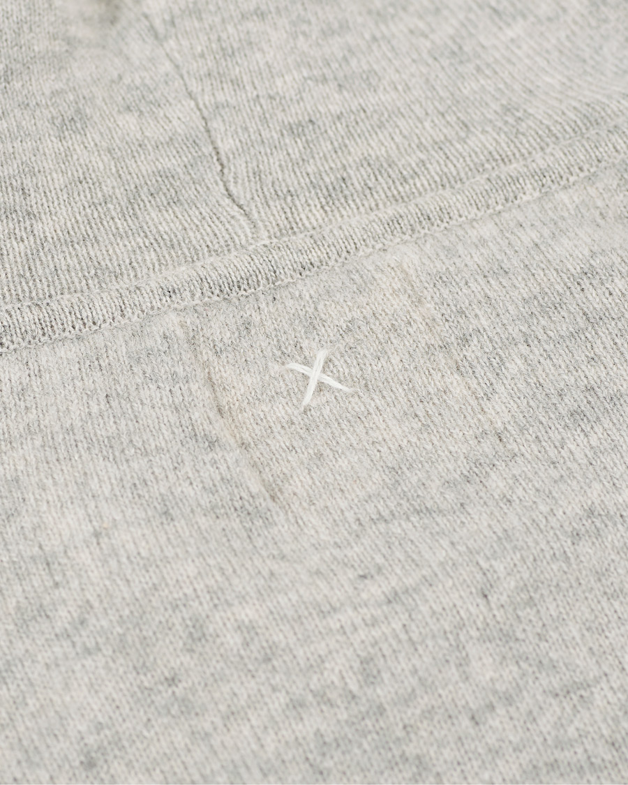 Men | Sweaters & Knitwear | People's Republic of Cashmere | Cashmere Hoodie Ash Grey