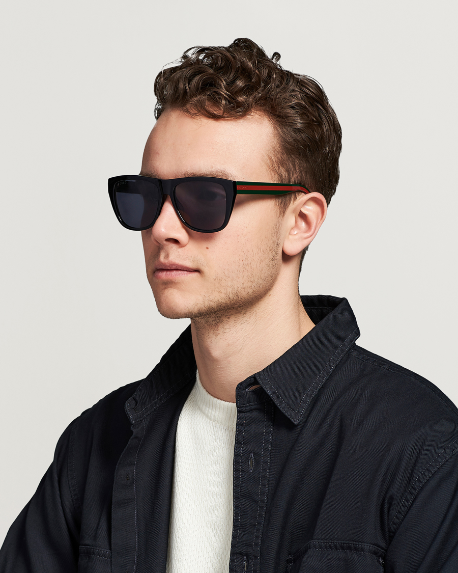 Men | Sunglasses | Gucci | GG0926S Sunglasses Black/Green
