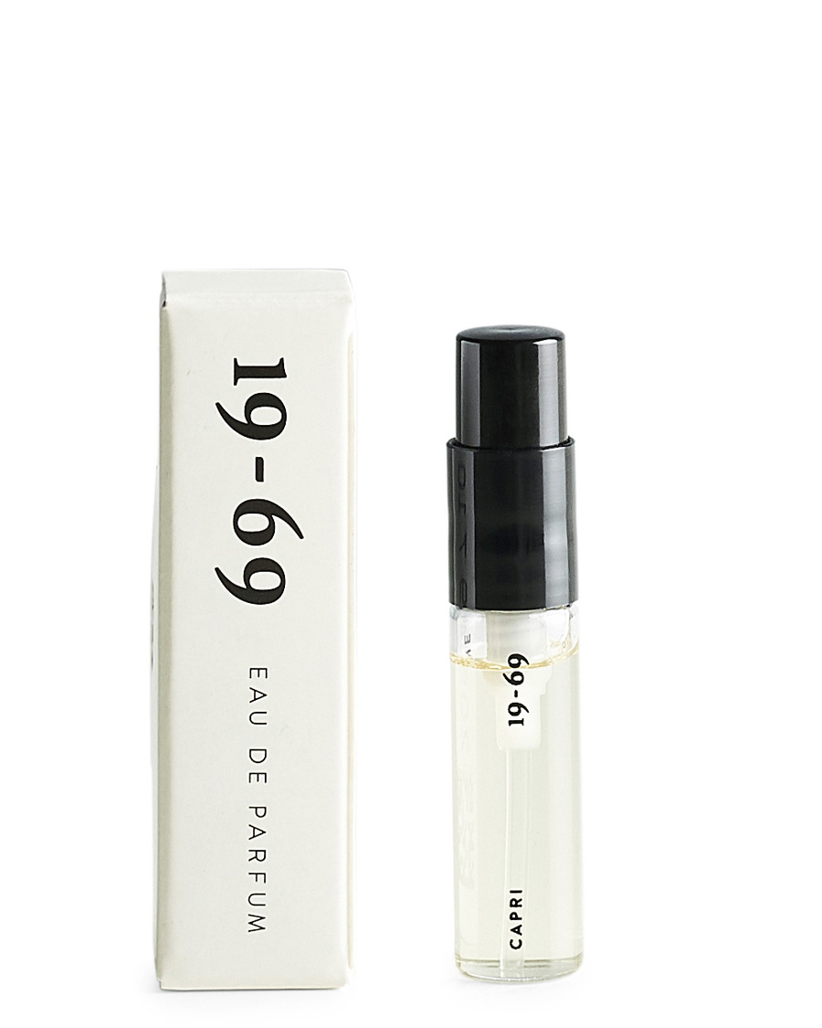 Men | Made in Europe | | 19-69 Capri Eau de Parfum Sample 2,5ml