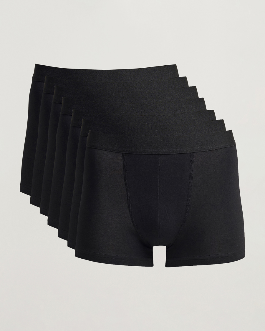 Men | Underwear & Socks | Bread & Boxers | 7-Pack Boxer Brief Black