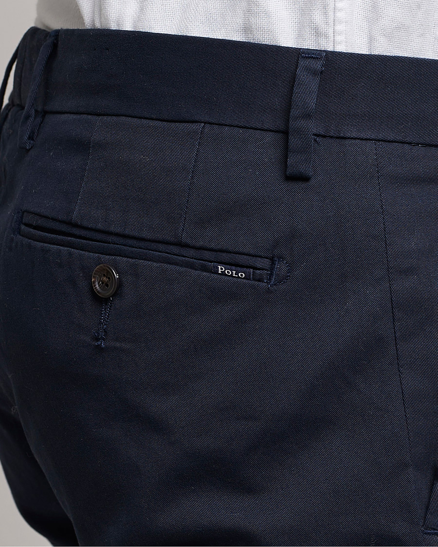 Men | Trousers | Polo Ralph Lauren | Slim Fit Stretch Chinos Aviator Navy