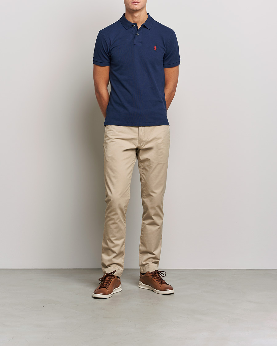 Men | Trousers | Polo Ralph Lauren | Slim Fit Stretch Chinos Classic Khaki