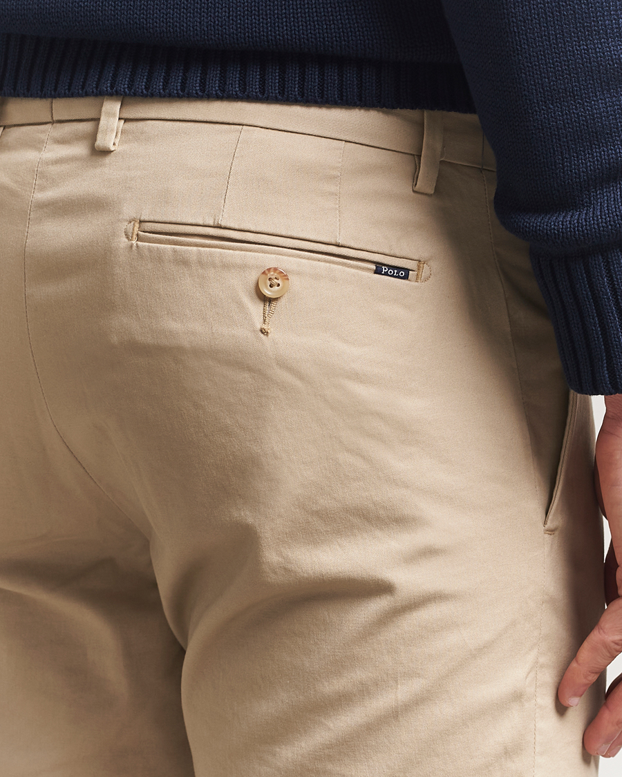 Men | Trousers | Polo Ralph Lauren | Slim Fit Stretch Chinos Classic Khaki
