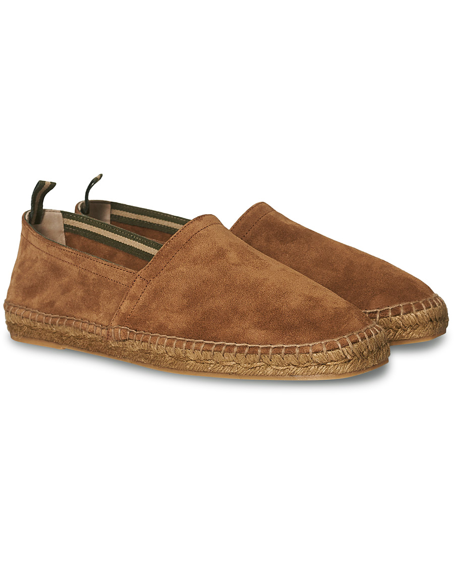 Men | Castañer Pablo Casual Suede Espadrilles Cuero | Castañer | Pablo Casual Suede Espadrilles Cuero