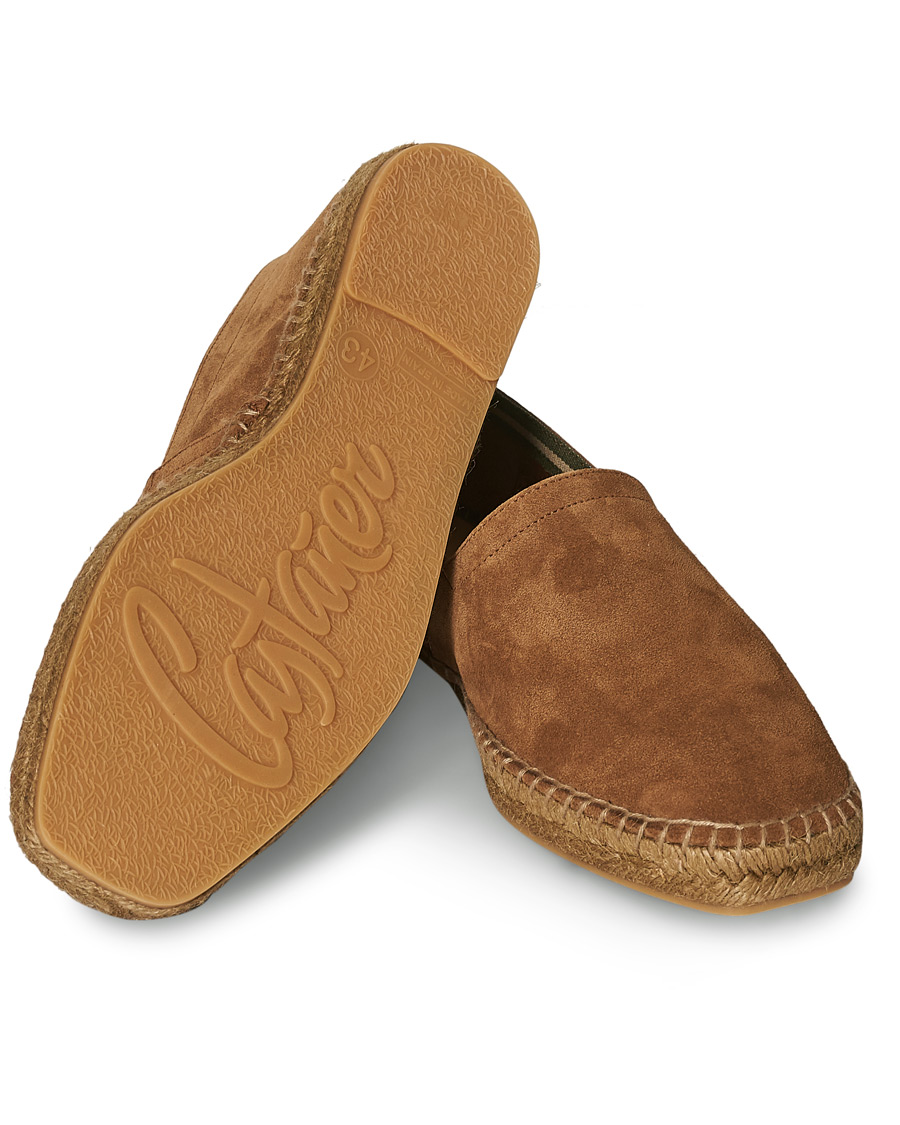 Men | Castañer Pablo Casual Suede Espadrilles Cuero | Castañer | Pablo Casual Suede Espadrilles Cuero