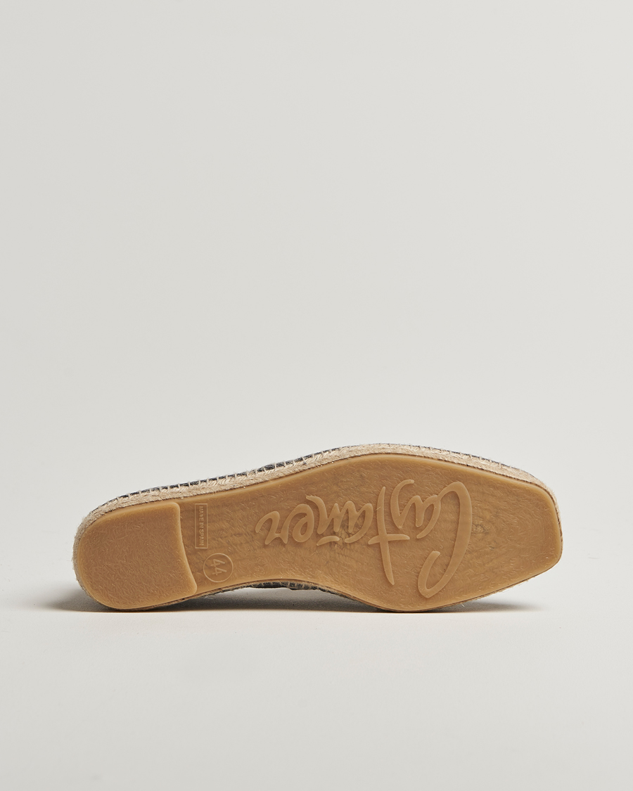 Men | Espadrilles | Castañer | Pablo Washed Canvas Espadrilles Charcoal