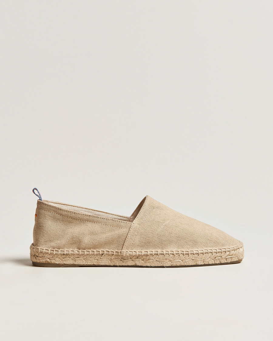 Men | Espadrilles | Castañer | Pablo Washed Canvas Espadrilles Sand