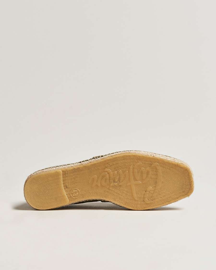 Men | Espadrilles | Castañer | Pablo Washed Canvas Espadrilles Olive
