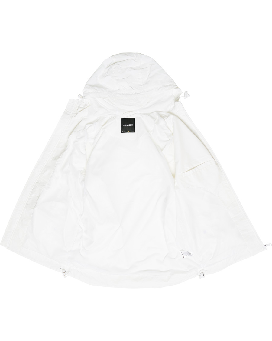 Men | Coats & Jackets | Lyle & Scott | Zip Through Hooded Jacket White