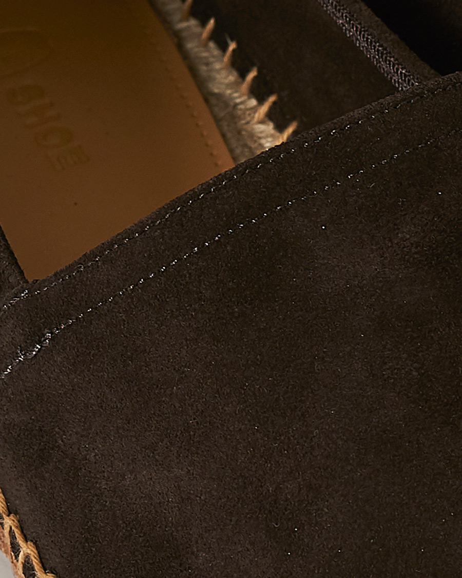 Men | Car Shoe Flex Sole Espadrillas Dark Brown Suede | Car Shoe | Flex Sole Espadrillas Dark Brown Suede