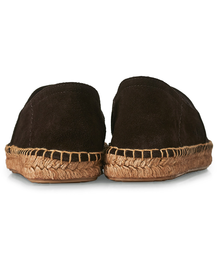 Men | Car Shoe Flex Sole Espadrillas Dark Brown Suede | Car Shoe | Flex Sole Espadrillas Dark Brown Suede