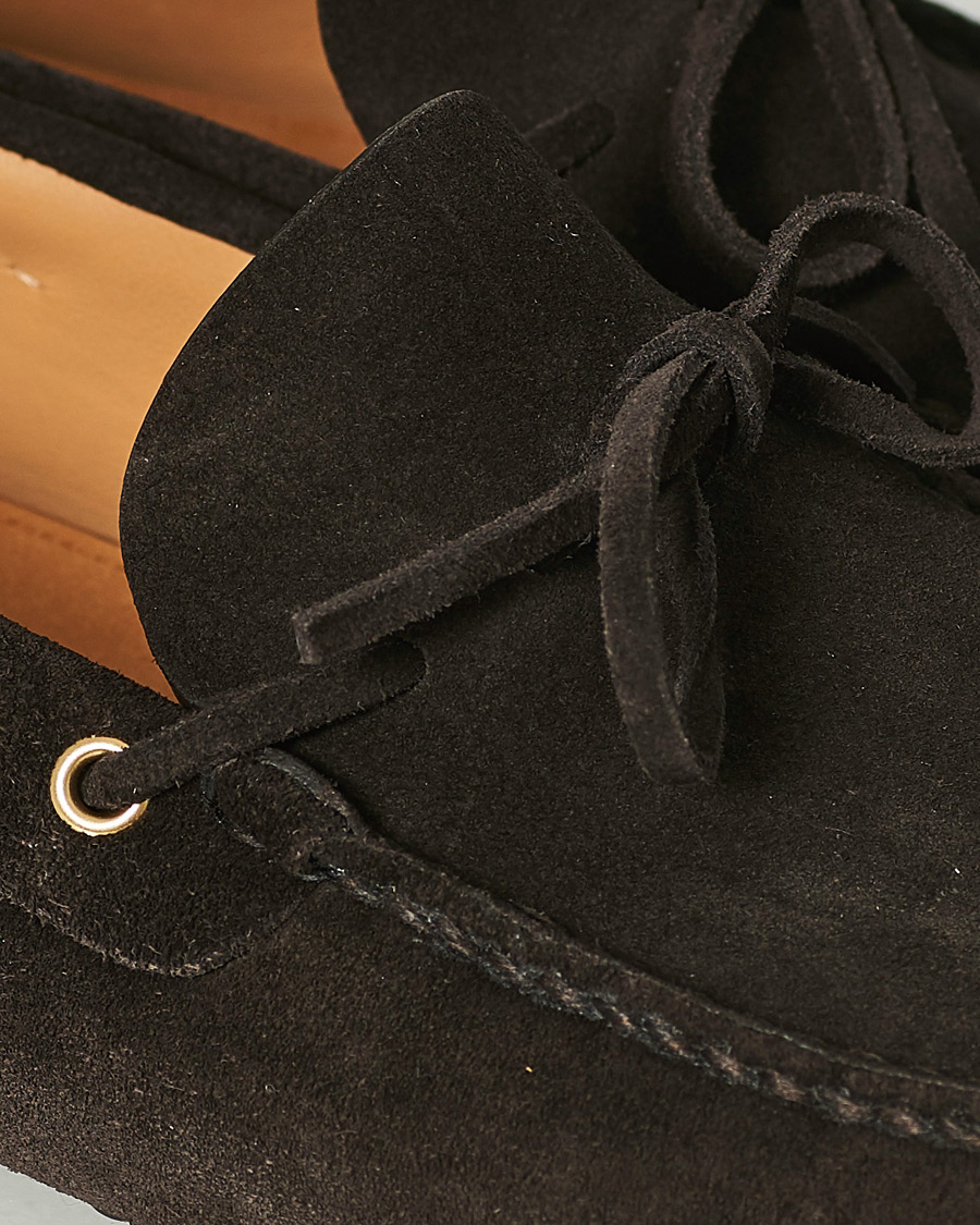 Men | Car Shoe Driver Moccasin Dark Brown Suede | Car Shoe | Driver Moccasin Dark Brown Suede