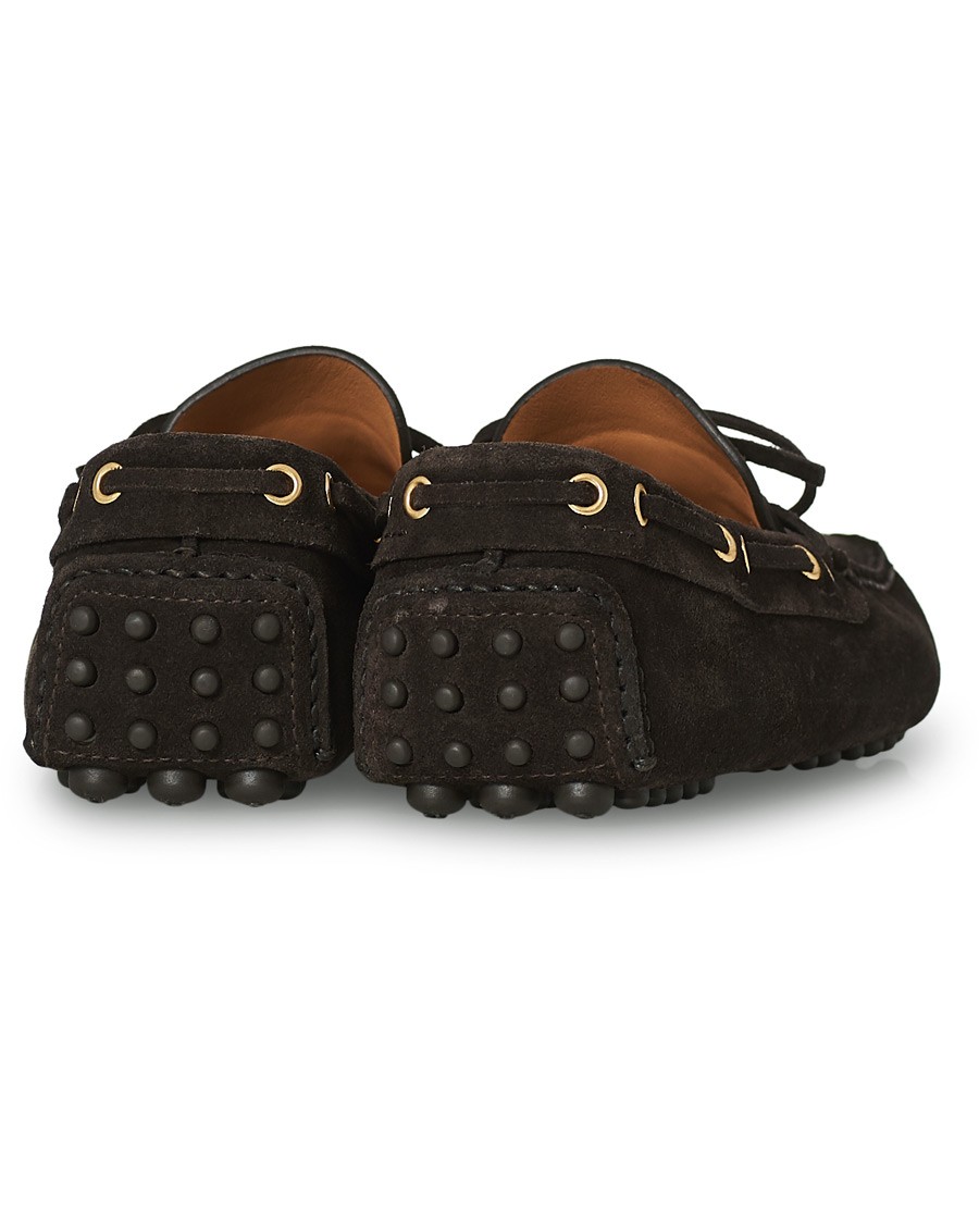 Men | Car Shoe Driver Moccasin Dark Brown Suede | Car Shoe | Driver Moccasin Dark Brown Suede