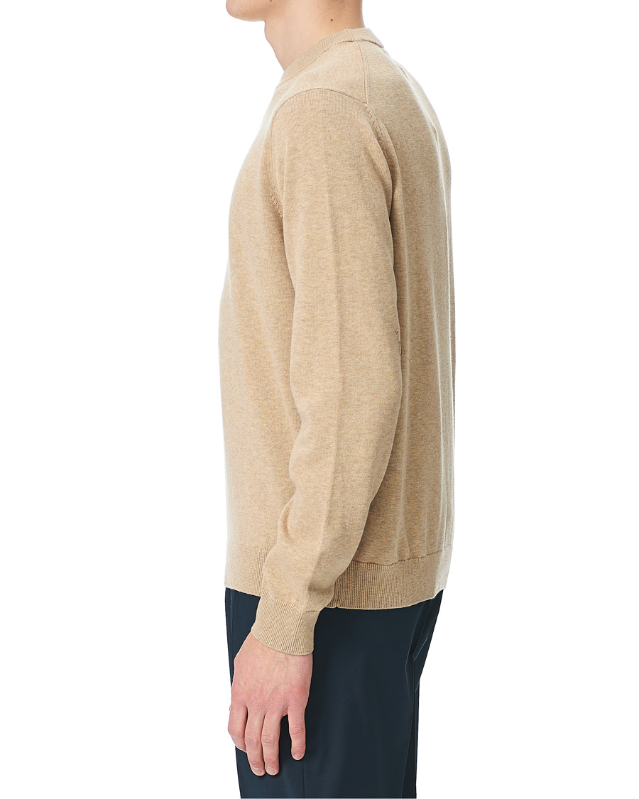 Men | Sweaters & Knitwear | Samsøe Samsøe | Samsøe & Samsøe Thijs Cotton/Cashmere Crew Neck Humus