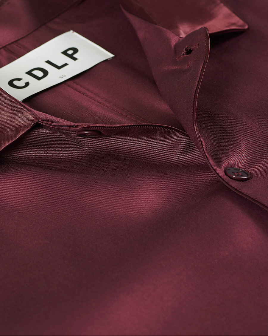 Men | Pyjamas & Robes | CDLP | Home Suit Long Sleeve Top Burgundy