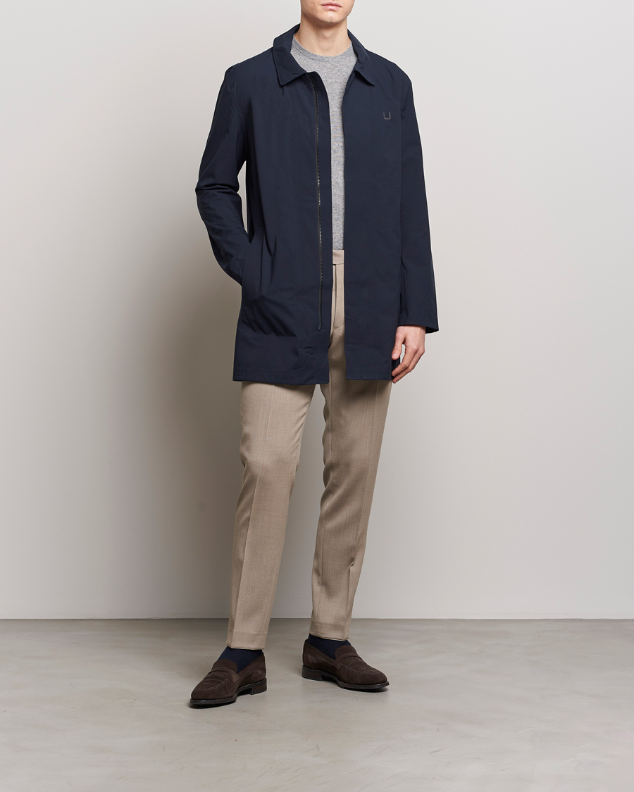 Men | Coats & Jackets | UBR | Sky Fall Waterproof Coat Navy