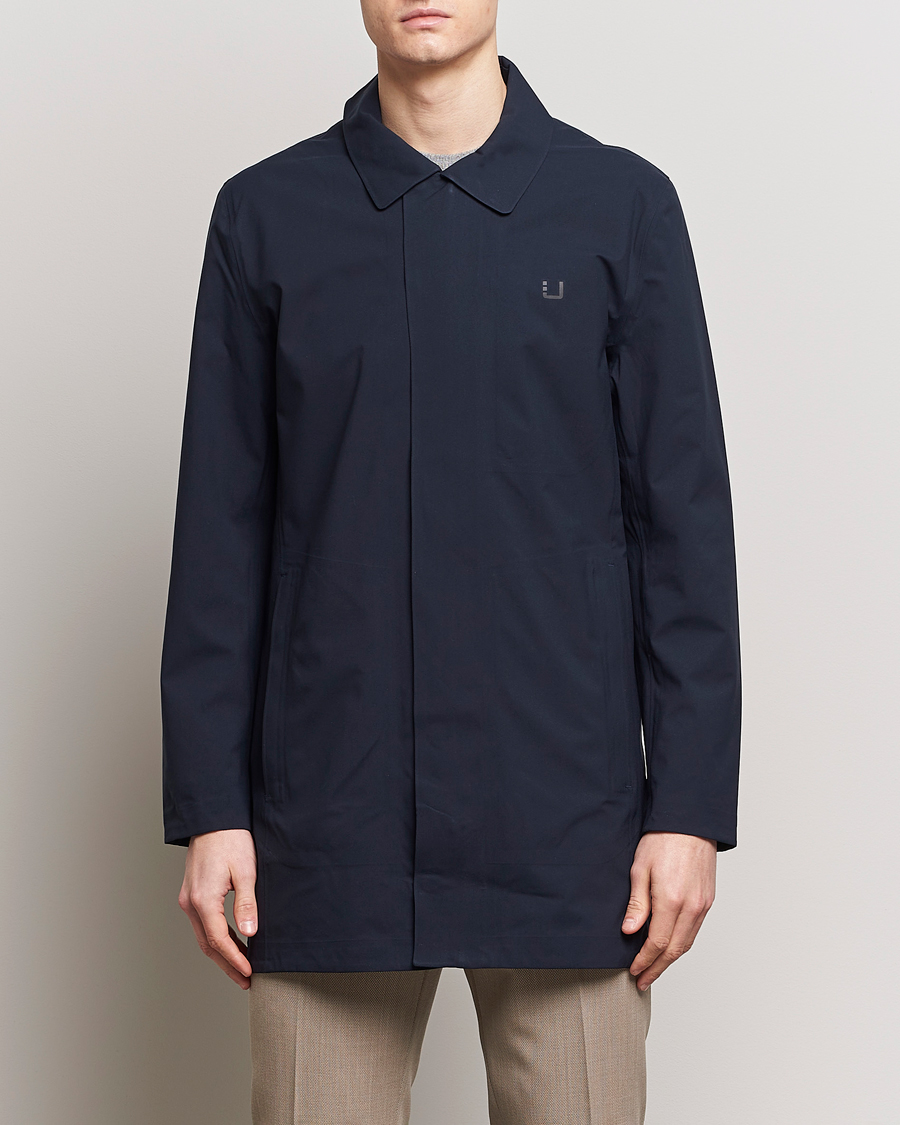 Men | Coats & Jackets | UBR | Sky Fall Waterproof Coat Navy