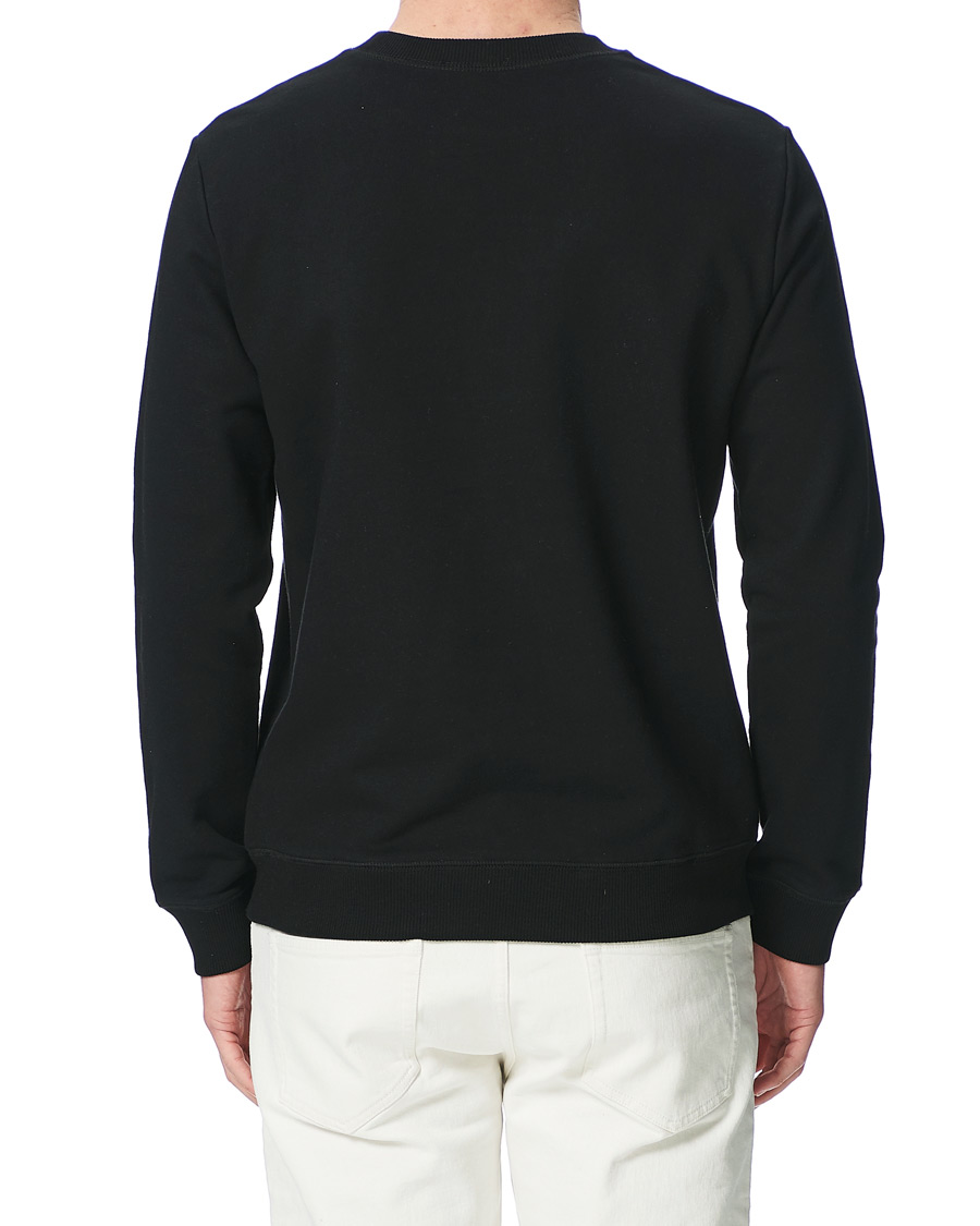 Men | Sweaters & Knitwear | A.P.C. | Item Crew Neck Sweatshirt Black
