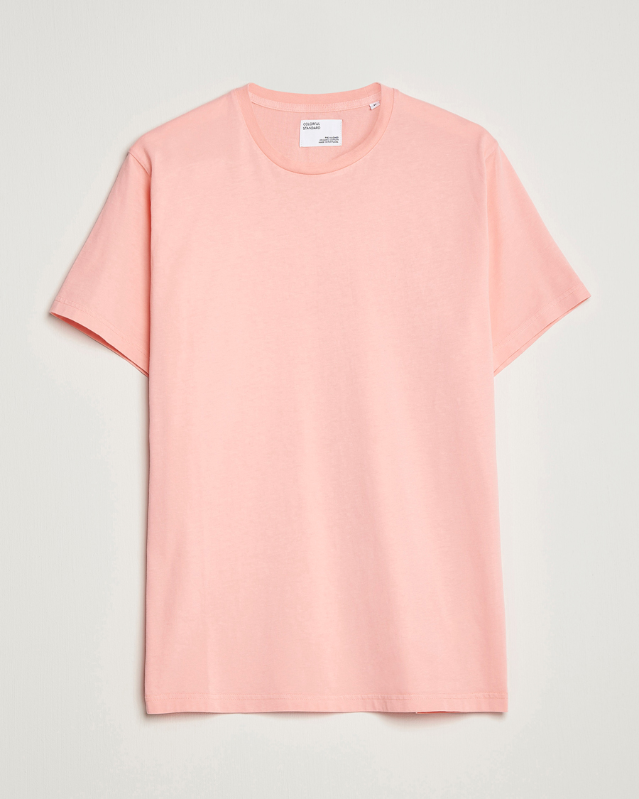 Men | T-Shirts | Colorful Standard | Classic Organic T-Shirt Bright Coral