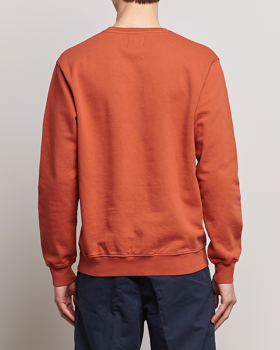 Men | Sweaters & Knitwear | Colorful Standard | Classic Organic Crew Neck Sweat Dark Amber