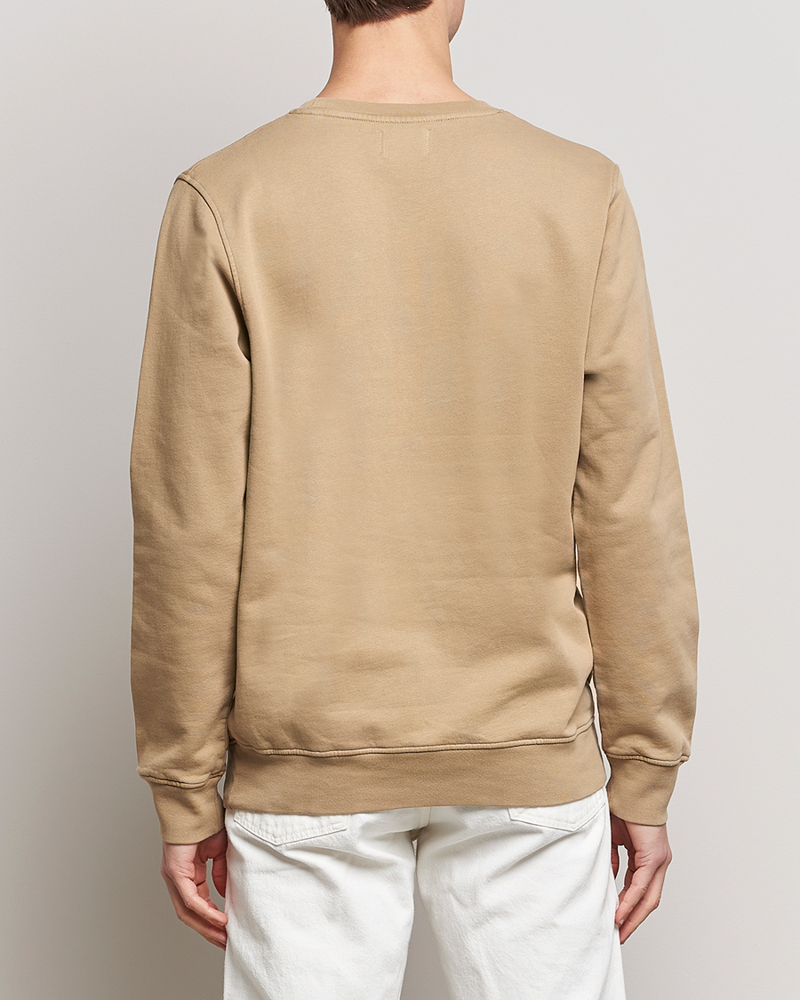 Men | Sweaters & Knitwear | Colorful Standard | Classic Organic Crew Neck Sweat Desert Khaki