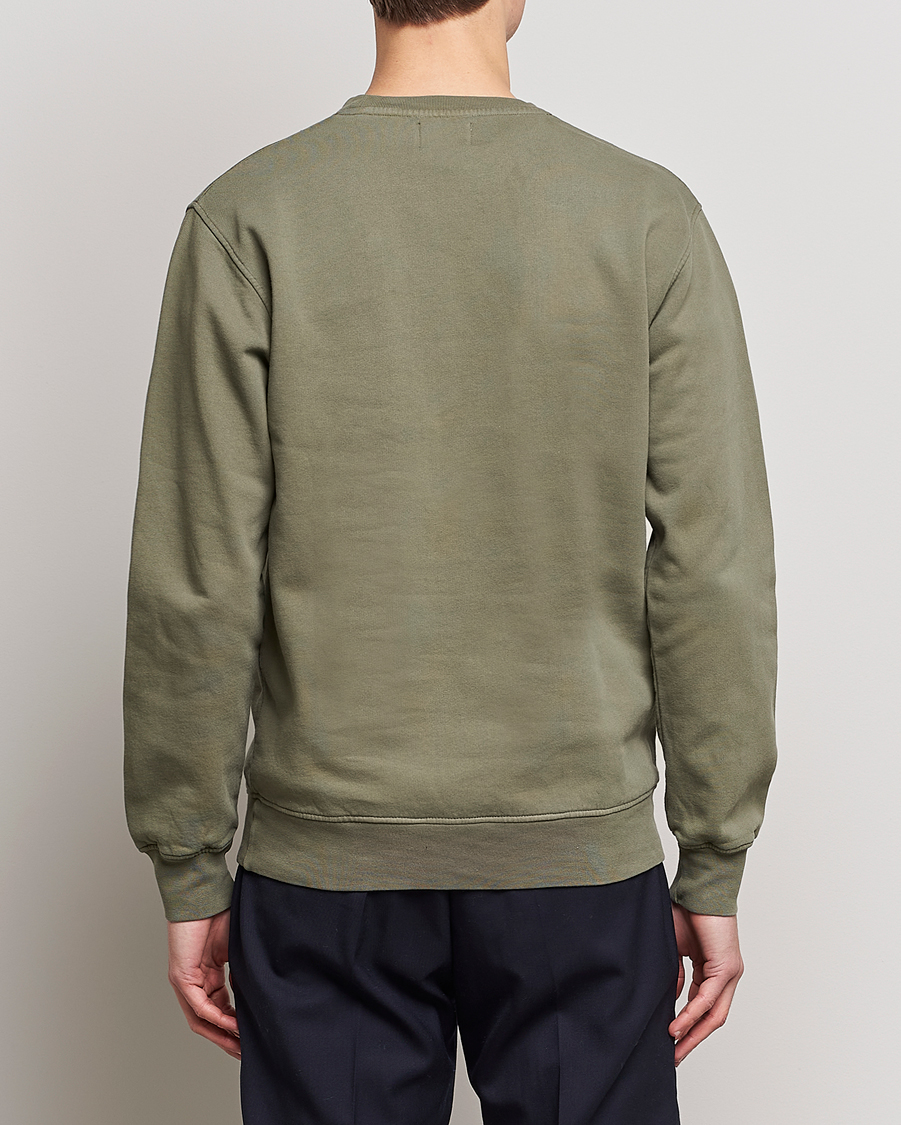 Men | Sweaters & Knitwear | Colorful Standard | Classic Organic Crew Neck Sweat Dusty Olive