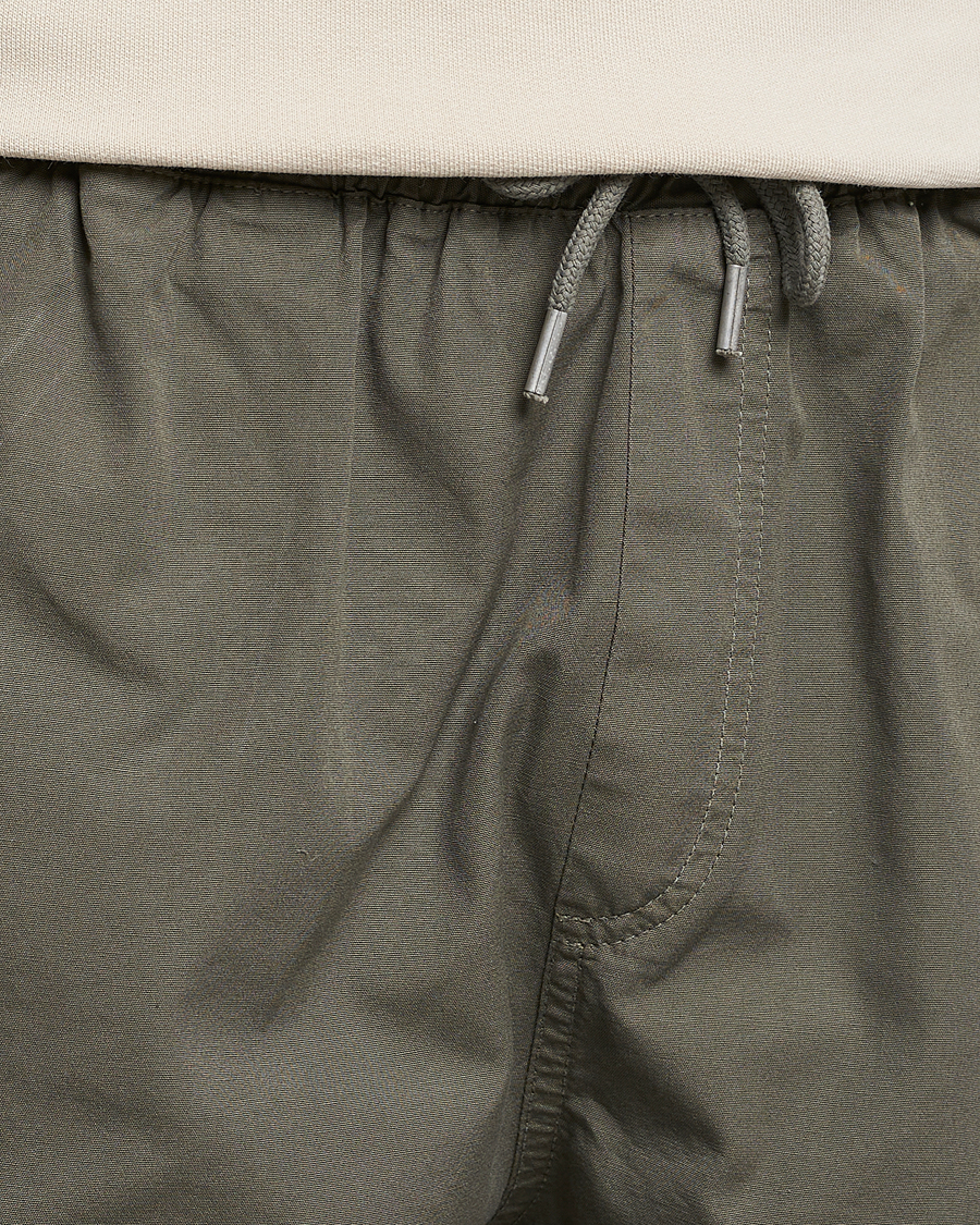 Men | Shorts | Colorful Standard | Classic Organic Twill Drawstring Shorts Dusty Olive