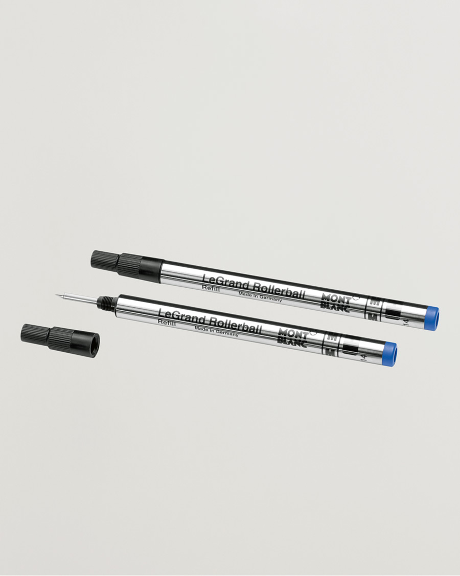 Men | Pens | Montblanc | 2 Rollerball LeGrand Pen Refills Royal Blue