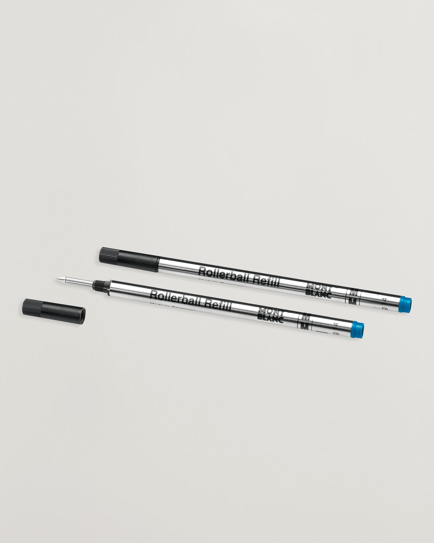 Men | Pens | Montblanc | 2 Rollerball Refills Barbados Blue
