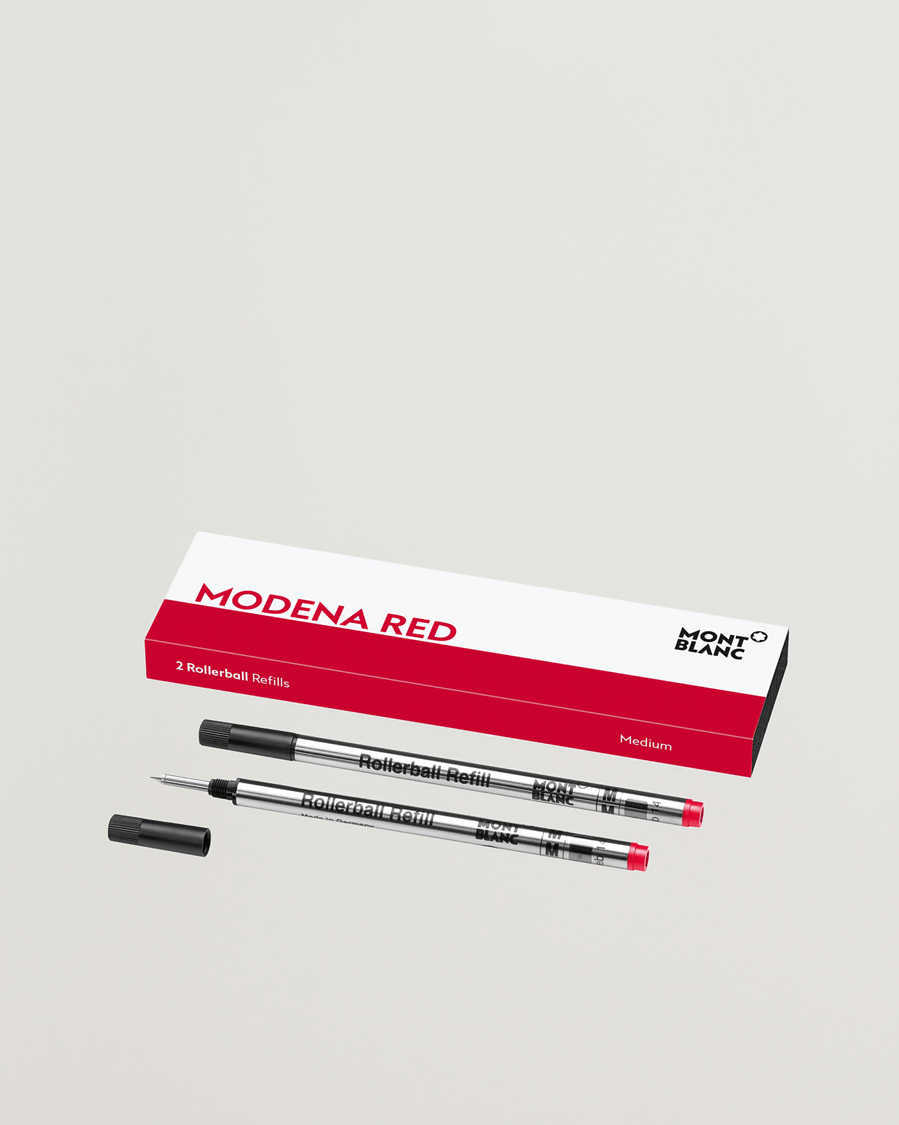 Men | Pens | Montblanc | 2 Rollerball Refills Modena Red