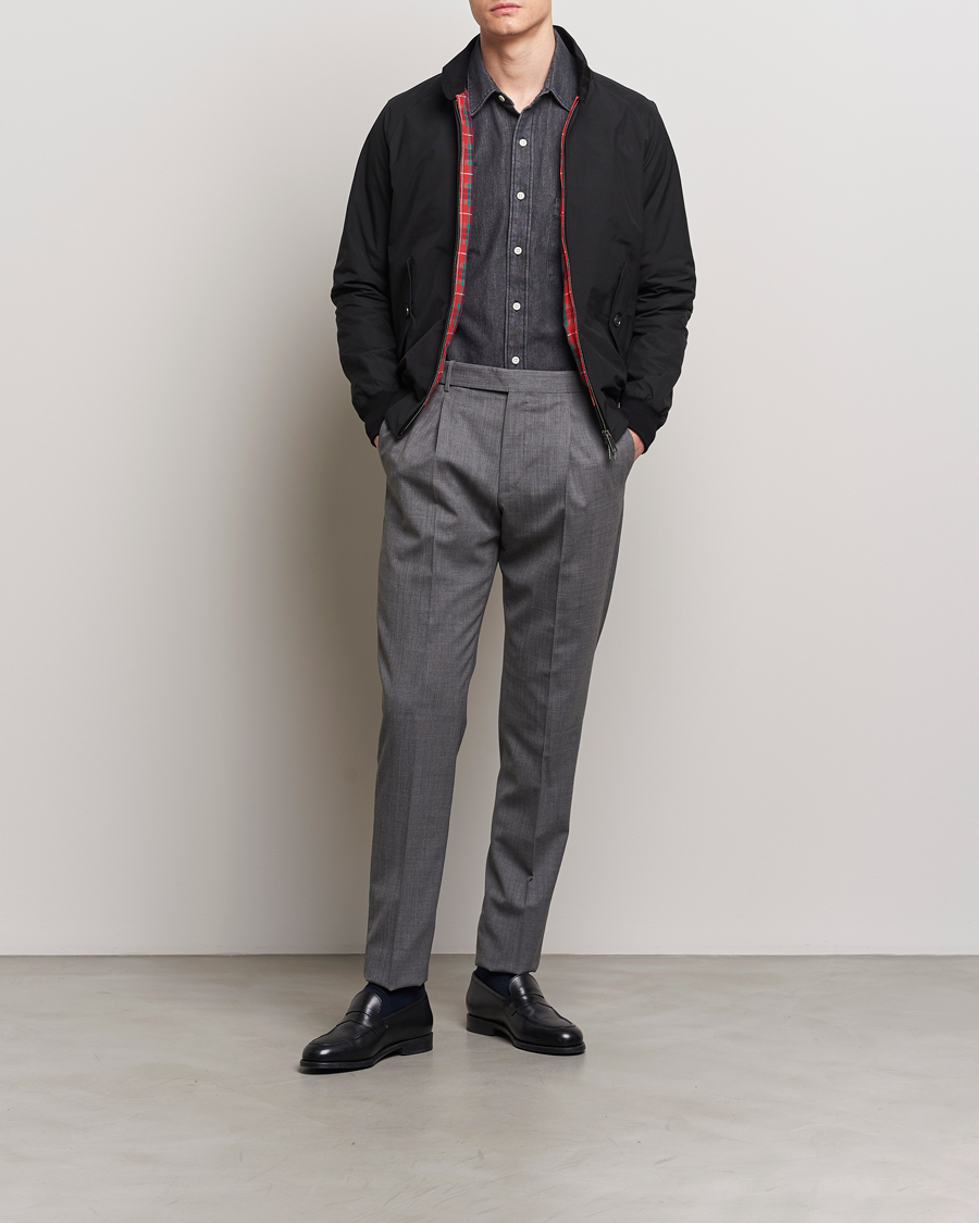 Men | Coats & Jackets | Baracuta | G9 Original Harrington Jacket Black