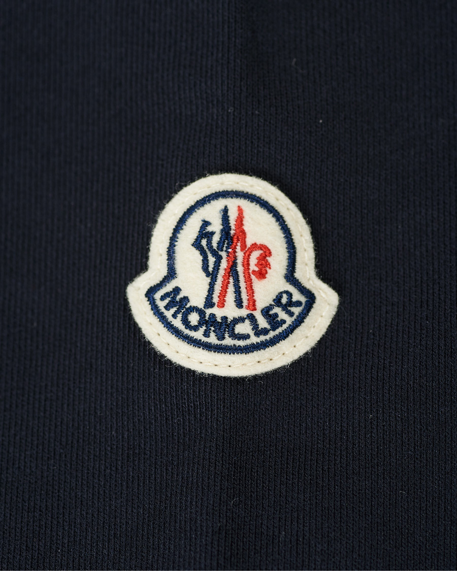 Men | Sweaters & Knitwear | Moncler | Girocollo Hoodie Navy