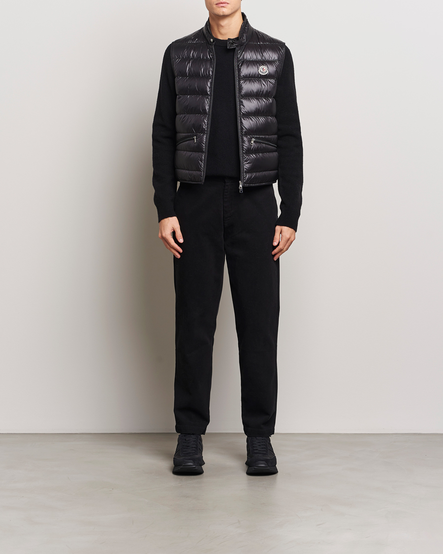 Men | Gilets | Moncler | Gui Down Vest Black