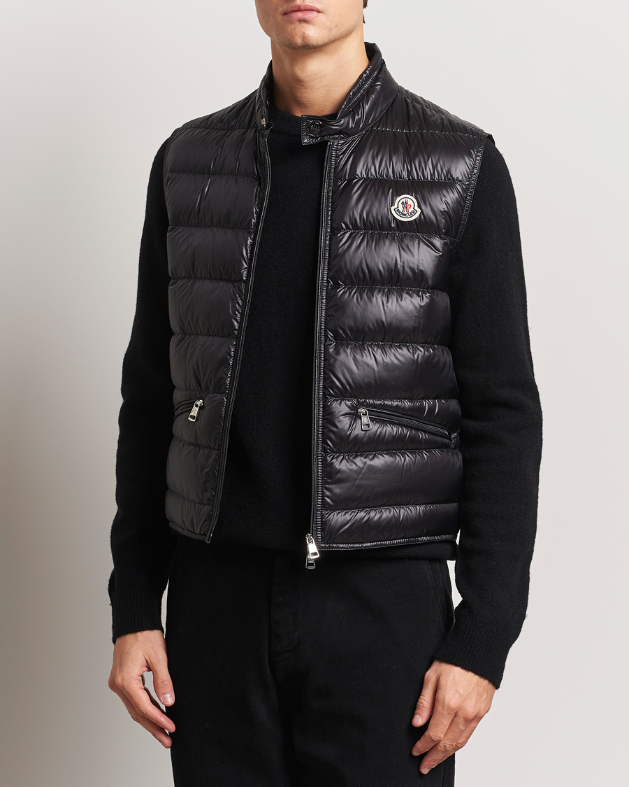 Men | Gilets | Moncler | Gui Vest Black