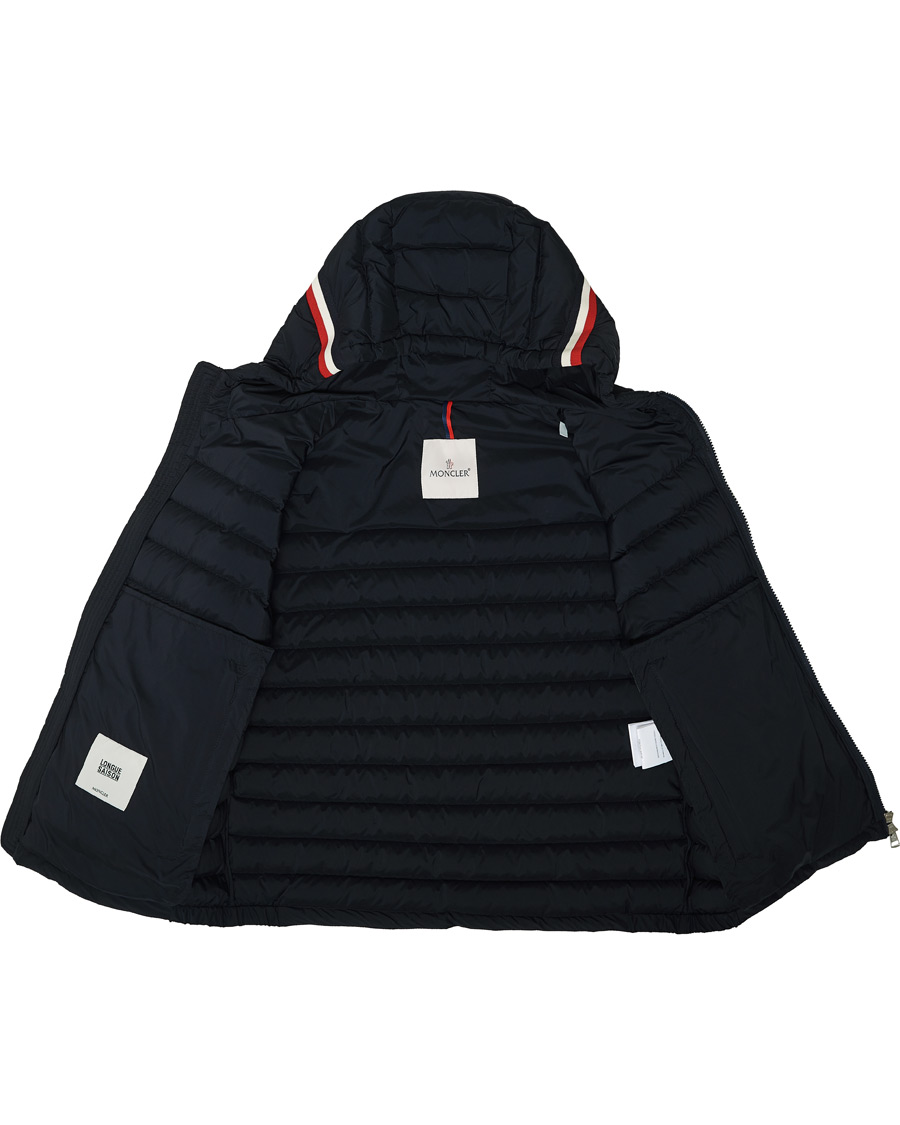 Men | Coats & Jackets | Moncler | Eus Down Hooded Jacket Navy