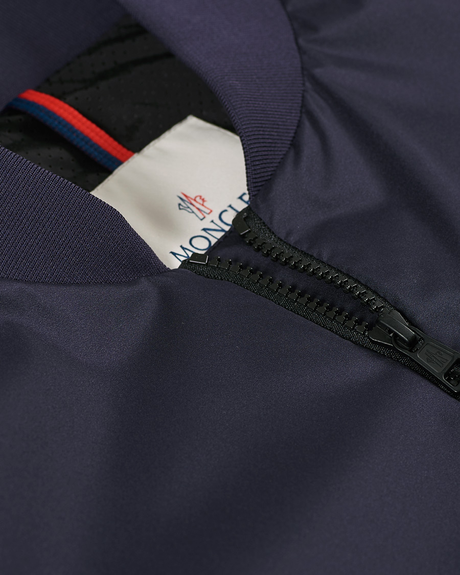 Men | Coats & Jackets | Moncler | Leos Bomber Jacket Navy