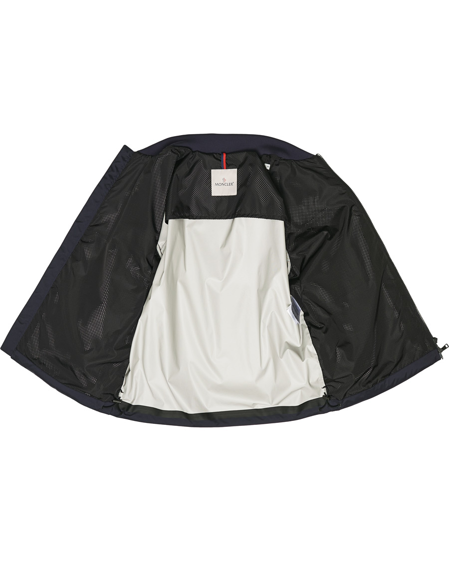 Men | Coats & Jackets | Moncler | Leos Bomber Jacket Navy