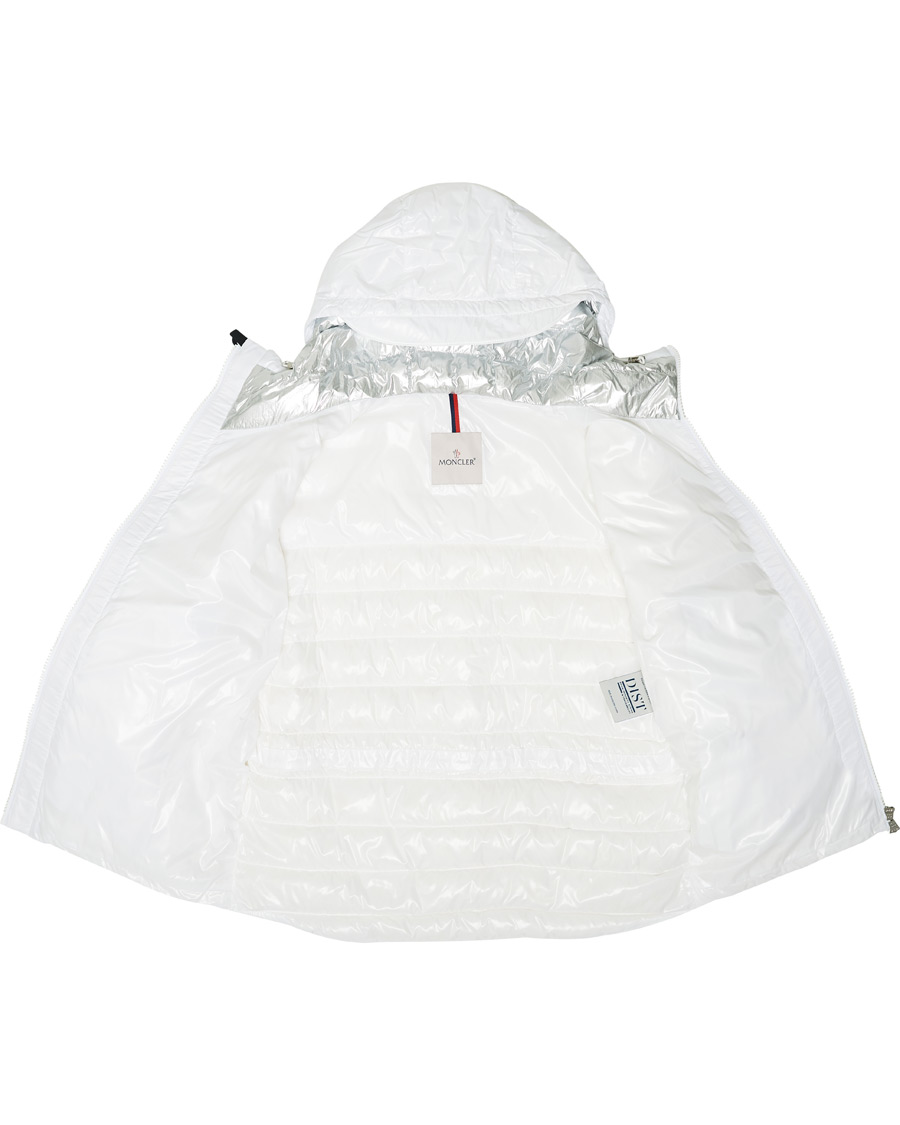 Men | Coats & Jackets | Moncler | Blesle Down Hooded Jacket Off White