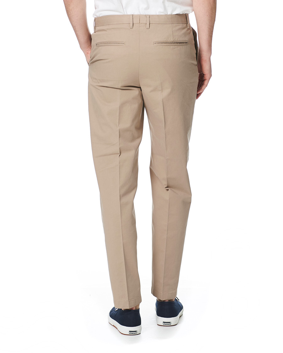 Men | Trousers | Filippa K | William Cotton Trousers  Desert Taupe