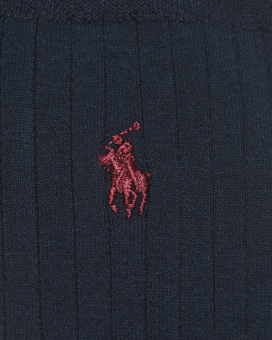 Men | Underwear & Socks | Polo Ralph Lauren | 2-Pack Egyptian Cotton Socks Navy