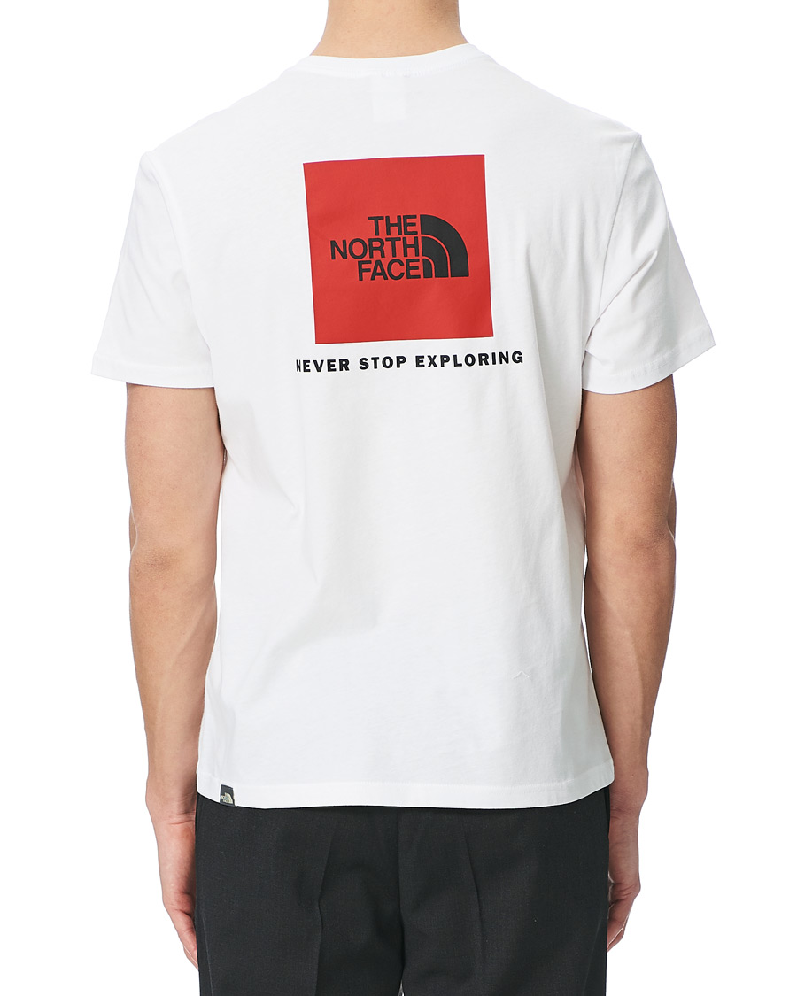 Men | T-Shirts | The North Face | Redbox Crew Neck Tee White