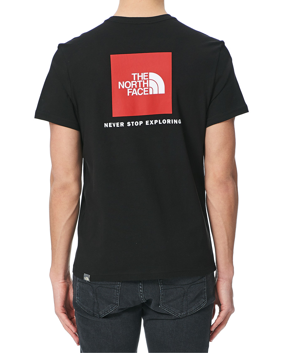 Men | T-Shirts | The North Face | Redbox Crew Neck Tee Black